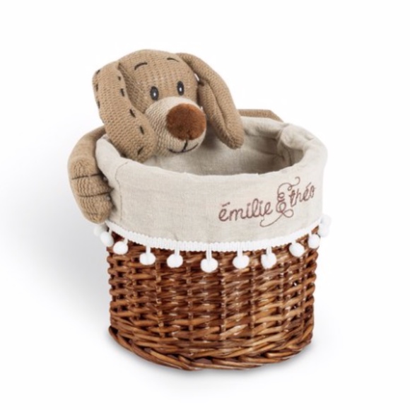 🐶 Émilie & Théo - Bay the dog round basket set - Picture 3 of 3